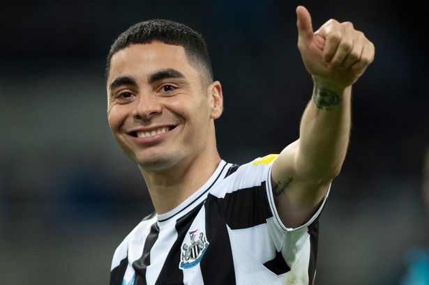 Newcastle star Miguel Almiron makes history as he wins award following goal against Leicester - Chronicle Live