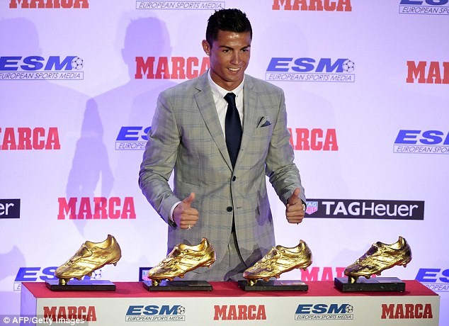 VFF - Cristiano Ronaldo lập kỷ lục mới với "Chiếc giày vàng ​châu Âu"
