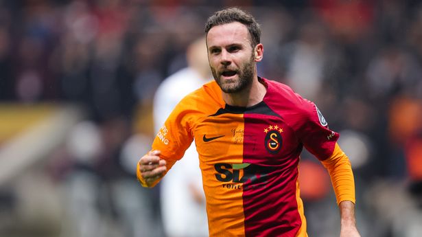How Juan Mata is faring at Galatasaray as Man Utd fans get chance to welcome him back - Mirror Online