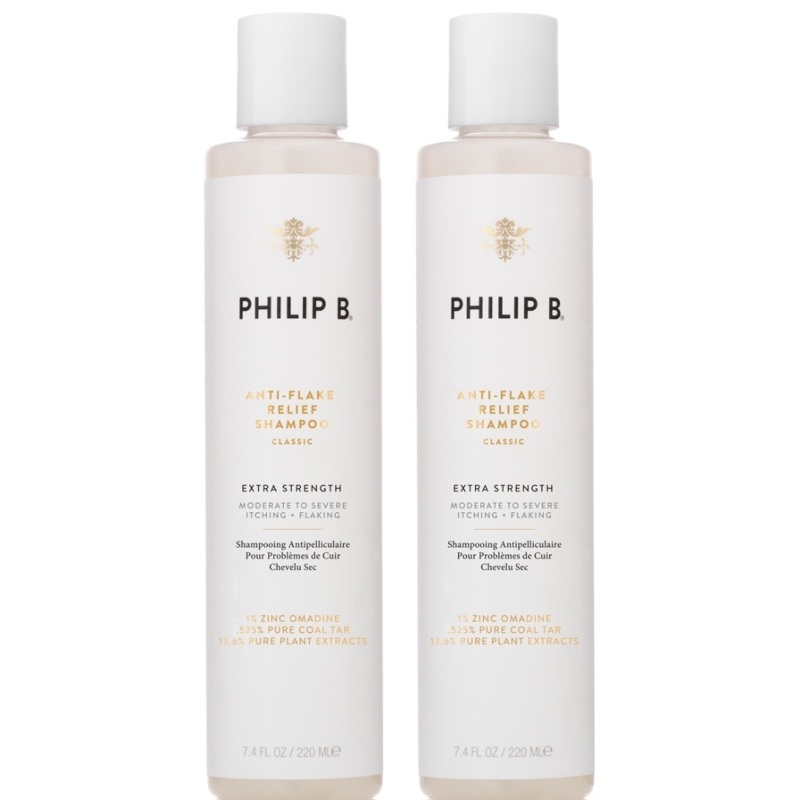 2 x Philip B Anti-Flake Relief Shampoo