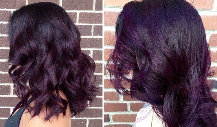 Điều bạn nên biết khi nhuộm tóc màu tím than