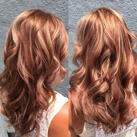 15 kiểu tóc màu nâu đỏ đẹp hút mọi ánh nhìn