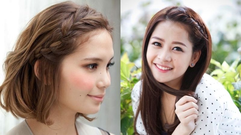 🌺 3 Kiểu Tết Tóc Ngắn Đẹp Đơn Giản Cho Nàng Thêm Xinh | Làm Tóc Đẹp |  Hairstyles For Short Hair - YouTube