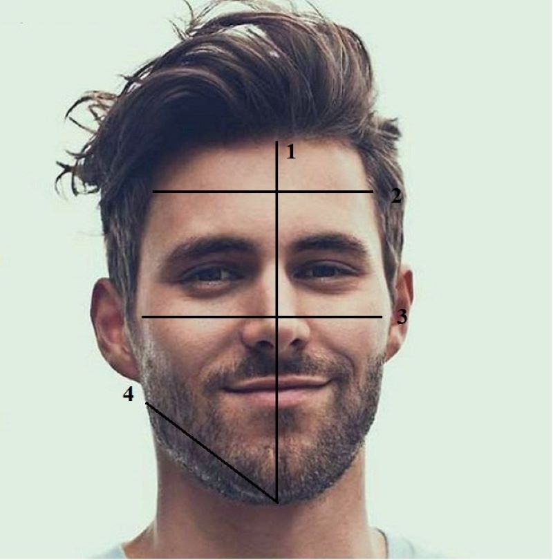 Đo từng khu vực để xác định tỷ lệ chiều dài khuôn mặt chính xác